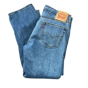 LEVI 505 Men’s Medium Wash Straight Leg Jeans Size W34 L29